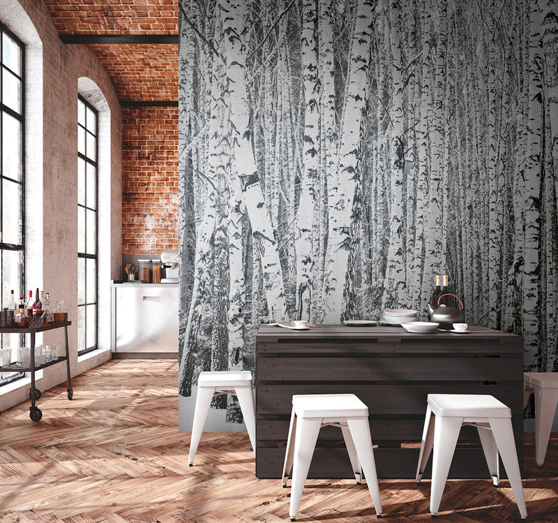 Loft apartment, kitchen interior, industrial style ,3d render