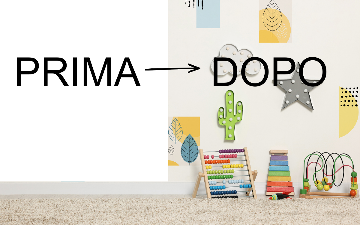 CARTA DA PARATI PER BAMBINI: LA LORO CAMERA DIVENTA IL LUOGO PERFETTO PER FAR VIVERE LA MAGIA.