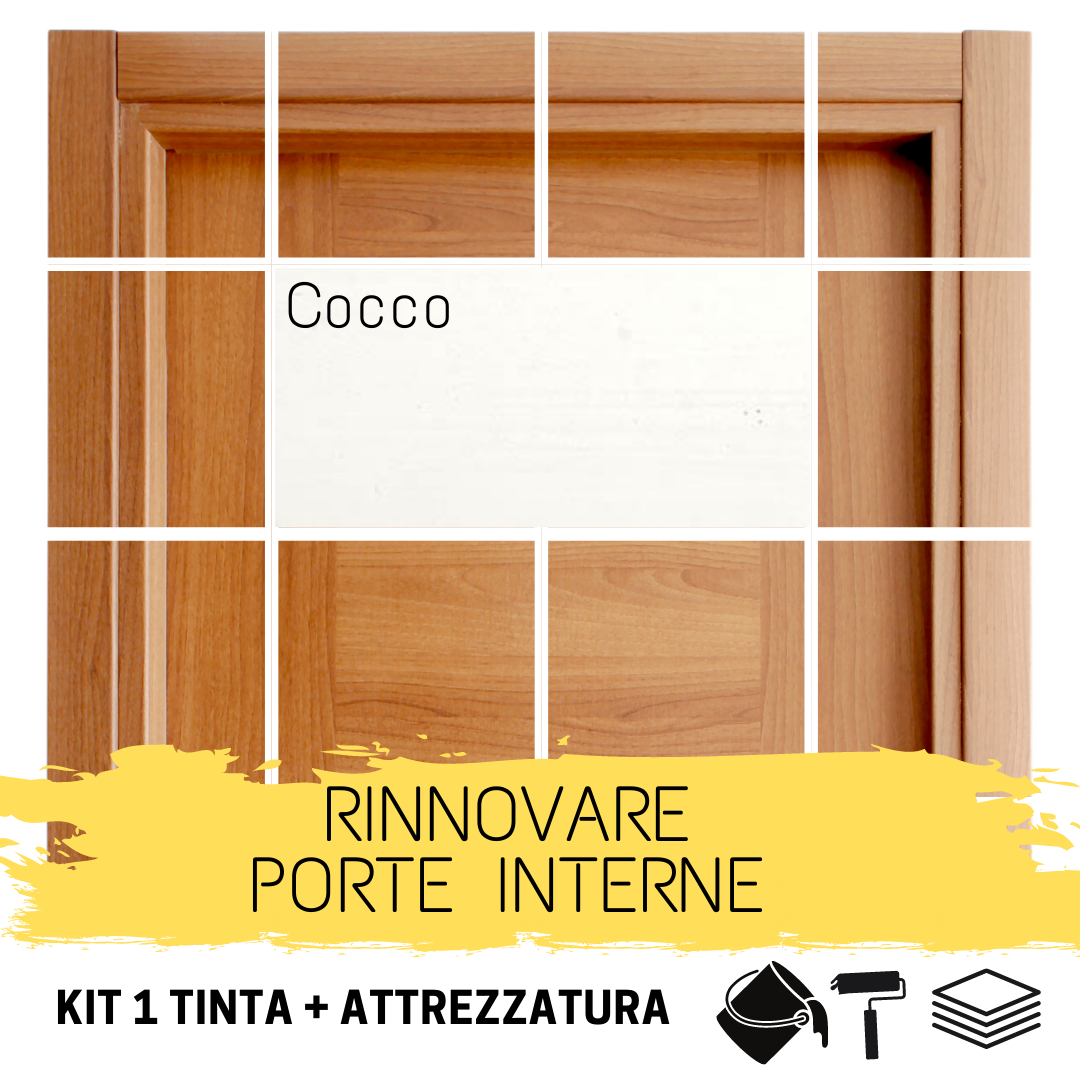 Rinnovare-porte-interne-1-colore-cocco-ambientato