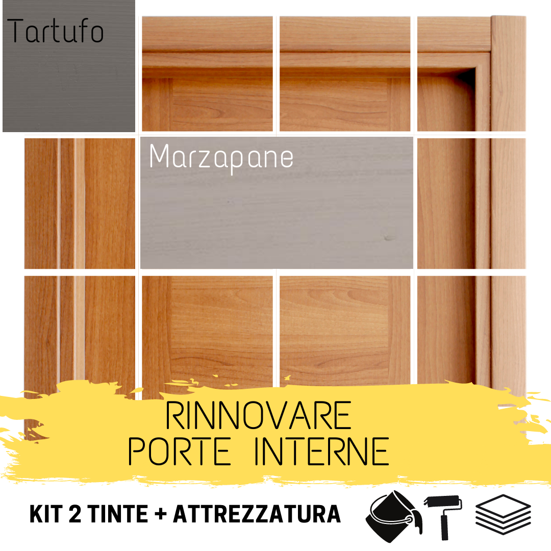 Rinnovare-porte-interne-2-colori-marzapane-tartufo-ambientato
