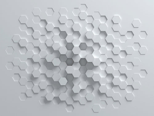 carta-da-parati-alveare-moderno-3d-the-wall-beehive