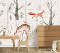 carta-da-parati-animali-del-bosco-meraviglia-wood-tales-ambientata