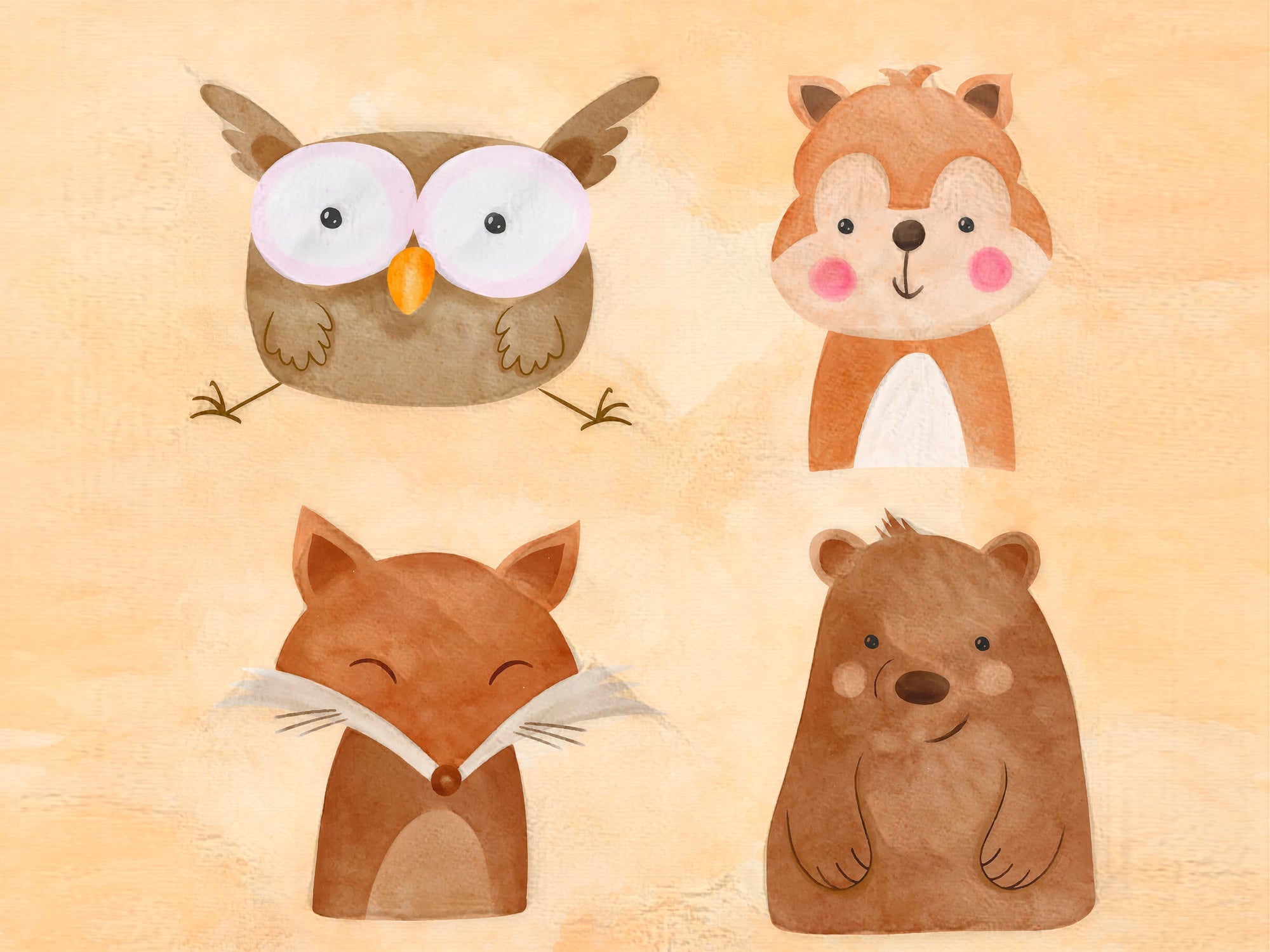 carta-da-parati-cuccioli-felici-meraviglia-happy-little-ones