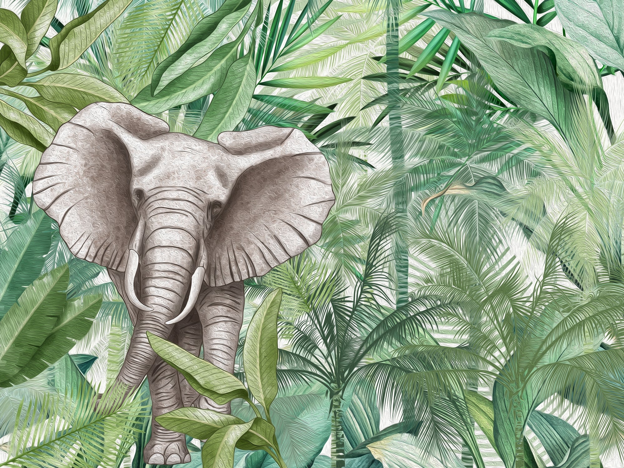 carta-da-parati-elefante-meraviglia-into-the-jungle