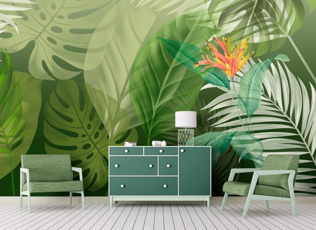 carta-da-parati-foglie-giganti-meraviglia-in-the-leaves-ambientata