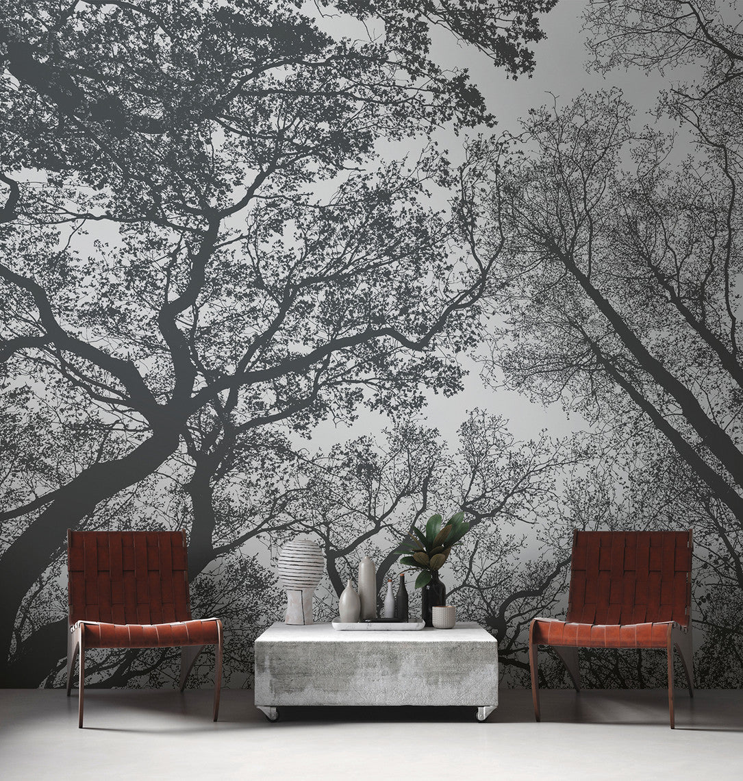 Modern nomadic style living room interior background, wall mocku