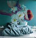 carta-da-parati-mazzo-di-fiori-the-wall-poppy-ambientata