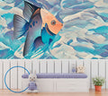 carta-da-parati-pesce-blu-meraviglia-bluefish-ambientata