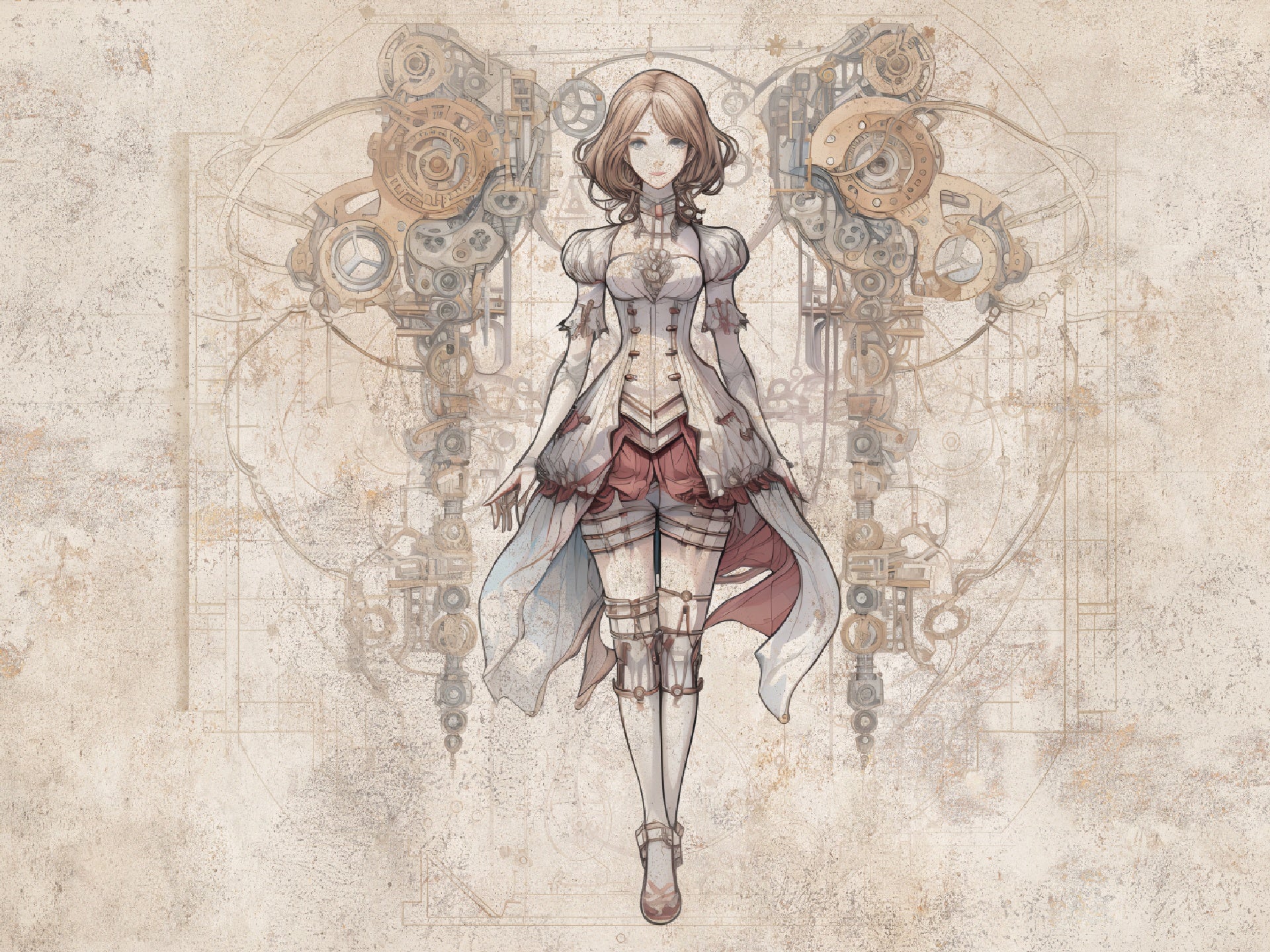 Carta da parati ragazza