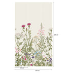 Carta da parati fiori di campo