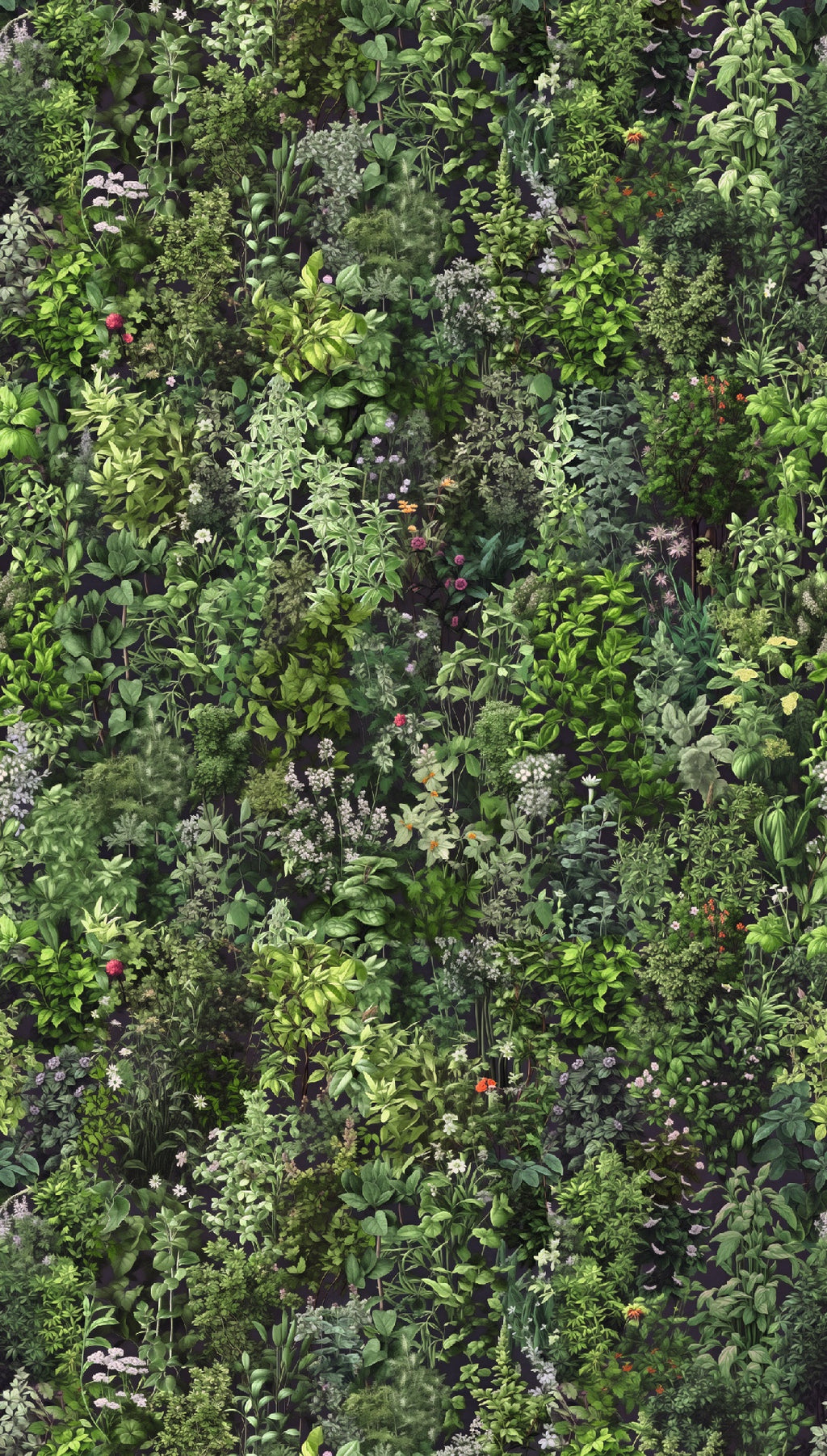 Carta da parati giardino verticale