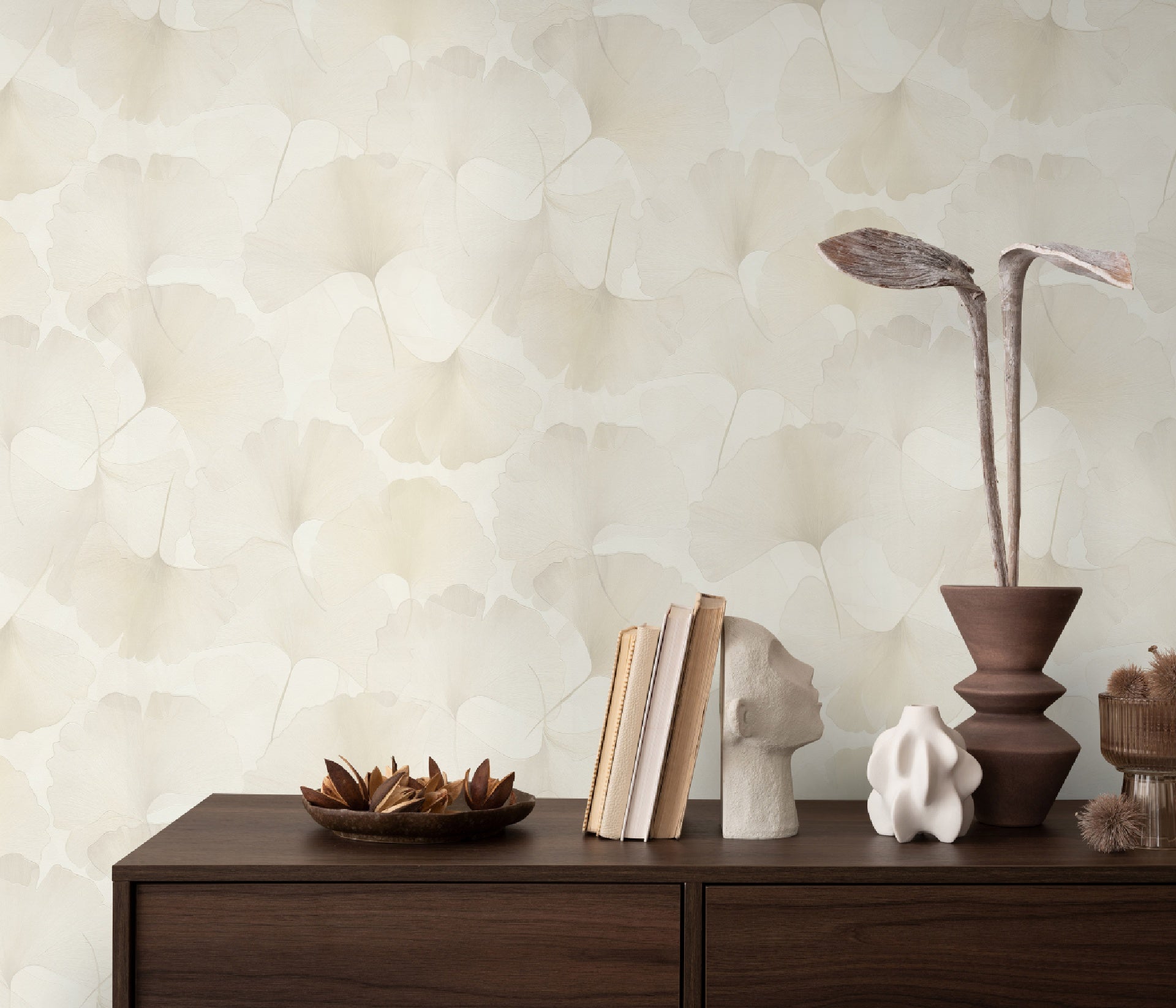 carta_da_parati_ginkgo_biloba_foglie_metalliche_bianche