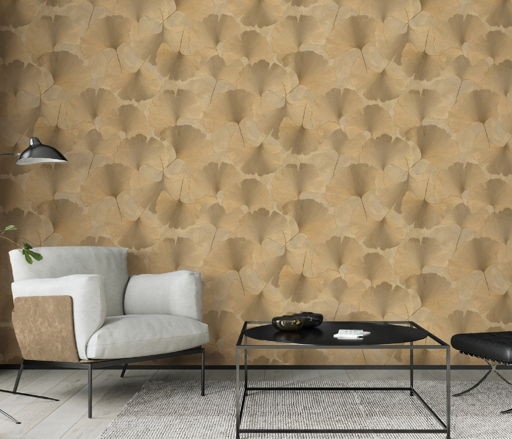 carta_da_parati_ginkgo_biloba_foglie_metalliche_oro