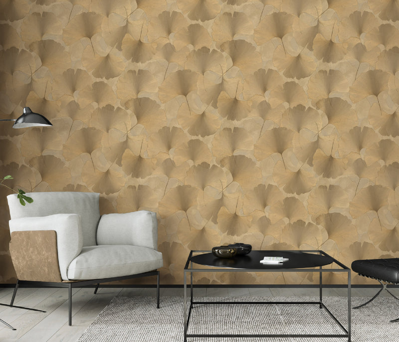 carta_da_parati_ginkgo_biloba_foglie_metalliche_oro