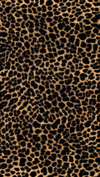 Carta da parati leopardata
