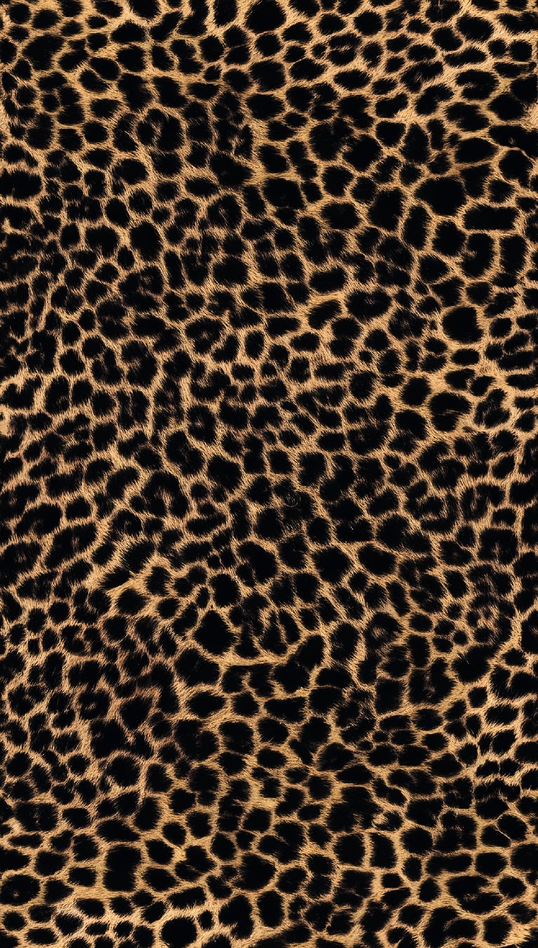 Carta da parati leopardata