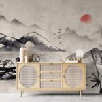 carta da parati giapponese ambientata